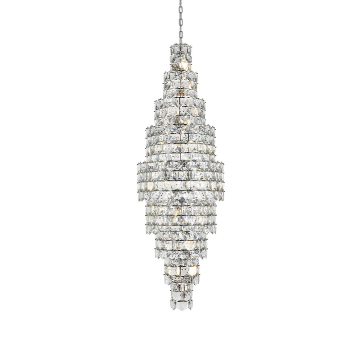 30 Inch Chandelier In Chrome - View 4 - Joshua Marshal