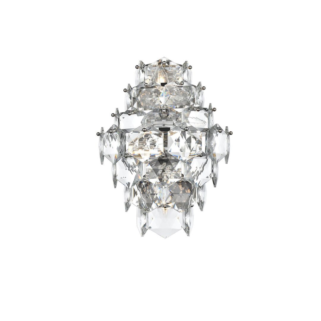 18 Inch Wall Sconce In Chrome - View 3 - Joshua Marshal
