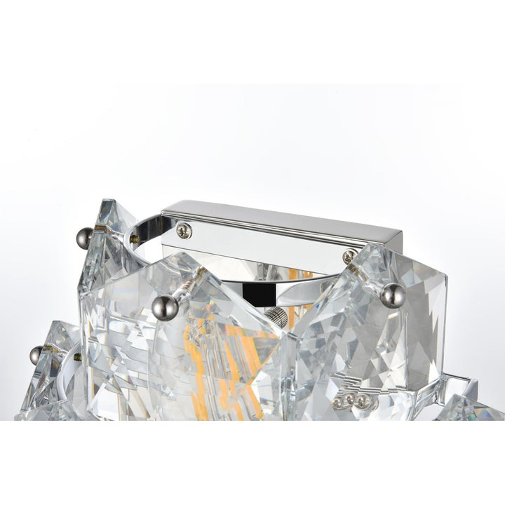 18 Inch Wall Sconce In Chrome - View 5 - Joshua Marshal