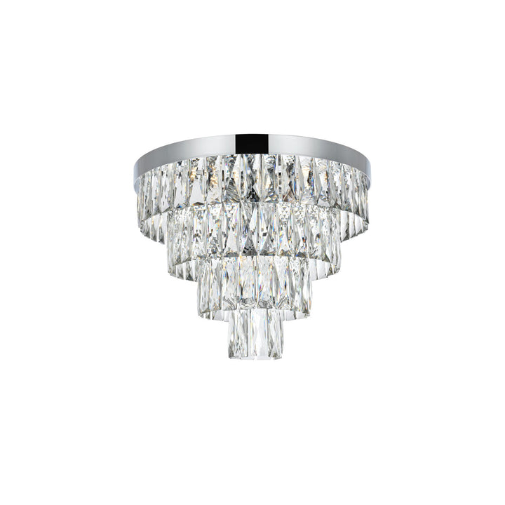 18 Inch Flush Mount In Chrome - View 3 - Joshua Marshal