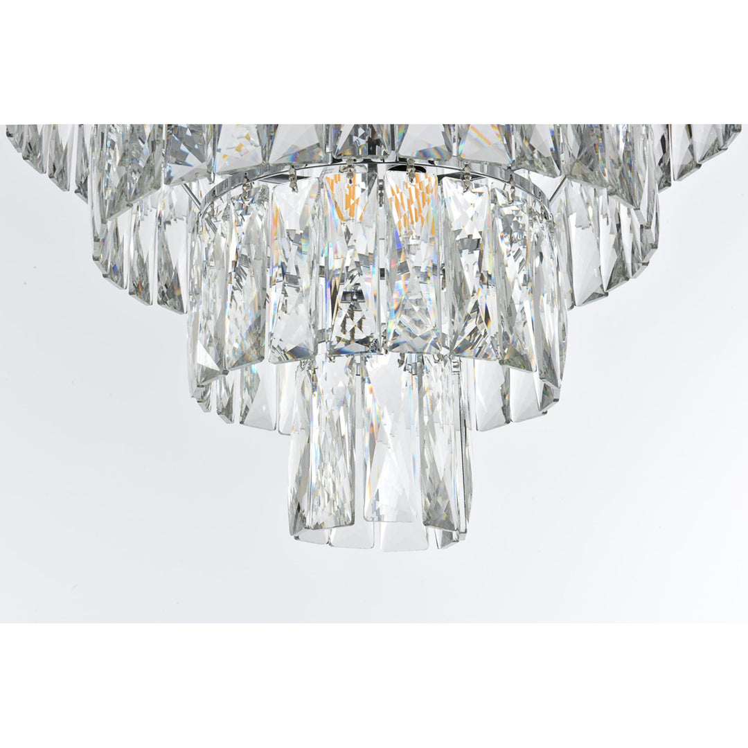 18 Inch Flush Mount In Chrome - View 6 - Joshua Marshal