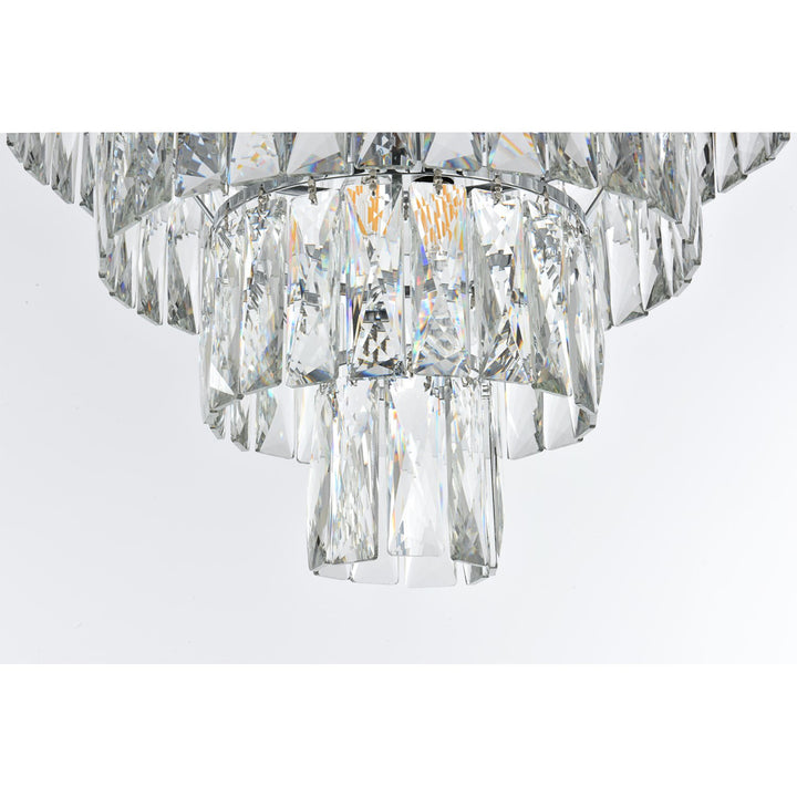 18 Inch Flush Mount In Chrome - View 6 - Joshua Marshal