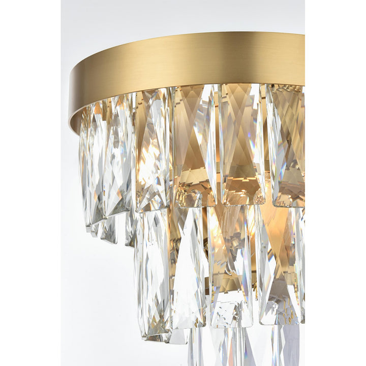 10 Inch Wall Sconce In Satin Gold - View 5 - Joshua Marshal