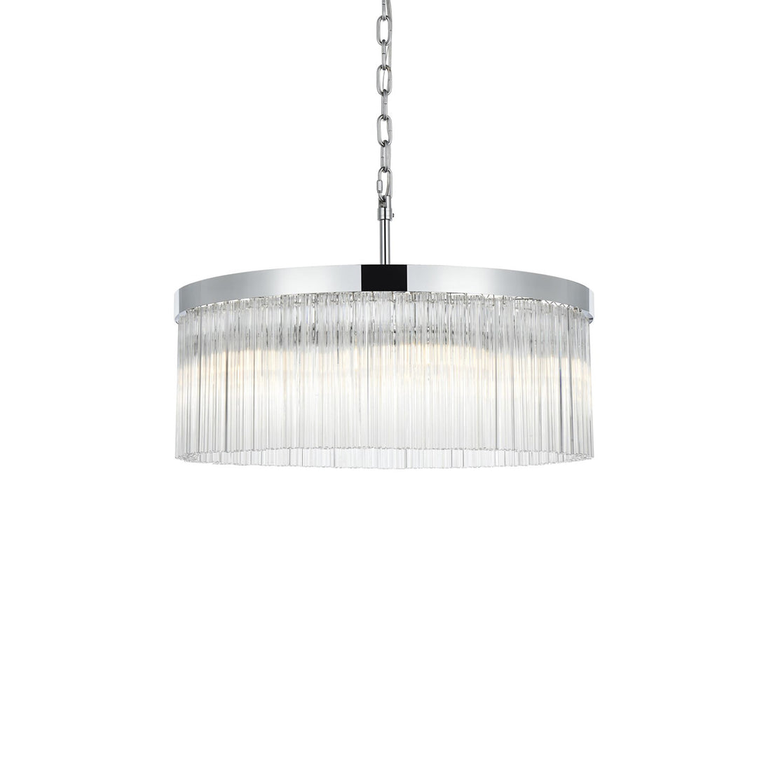 24 Inch Chandelier In Chrome - View 4 - Joshua Marshal