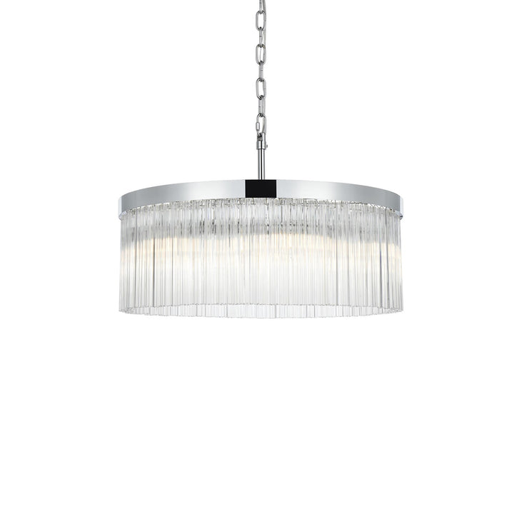 24 Inch Chandelier In Chrome - View 4 - Joshua Marshal