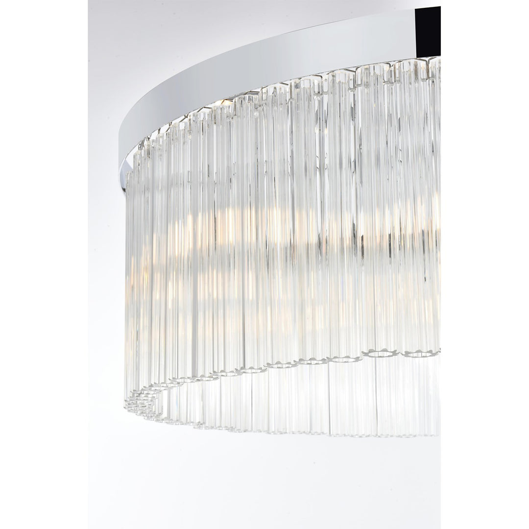 24 Inch Chandelier In Chrome - View 5 - Joshua Marshal