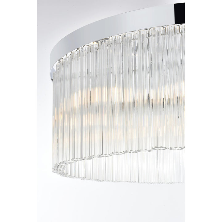 24 Inch Chandelier In Chrome - View 5 - Joshua Marshal