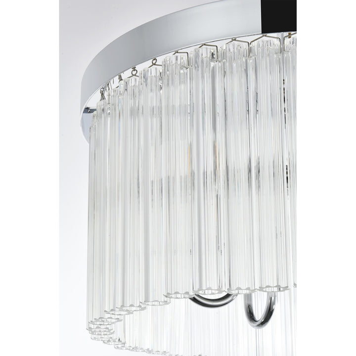 16 Inch Flush Mount In Chrome - View 6 - Joshua Marshal