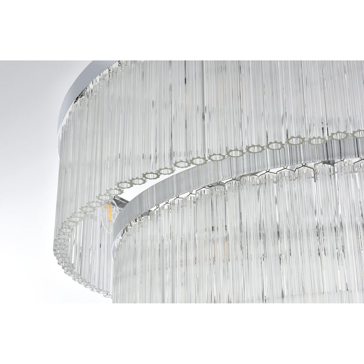 40 Inch Chandelier In Chrome - View 6 - Joshua Marshal