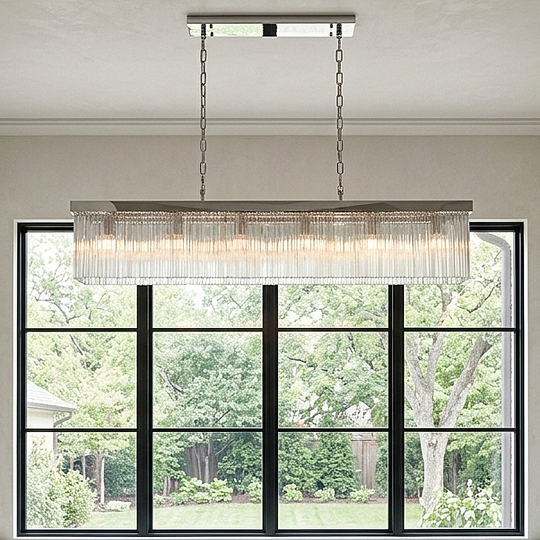 49 Inch Chandelier In Chrome
