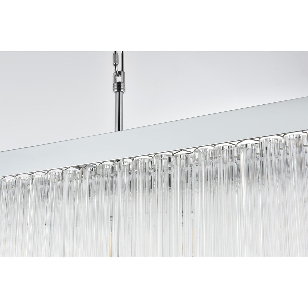 49 Inch Chandelier In Chrome - View 5 - Joshua Marshal