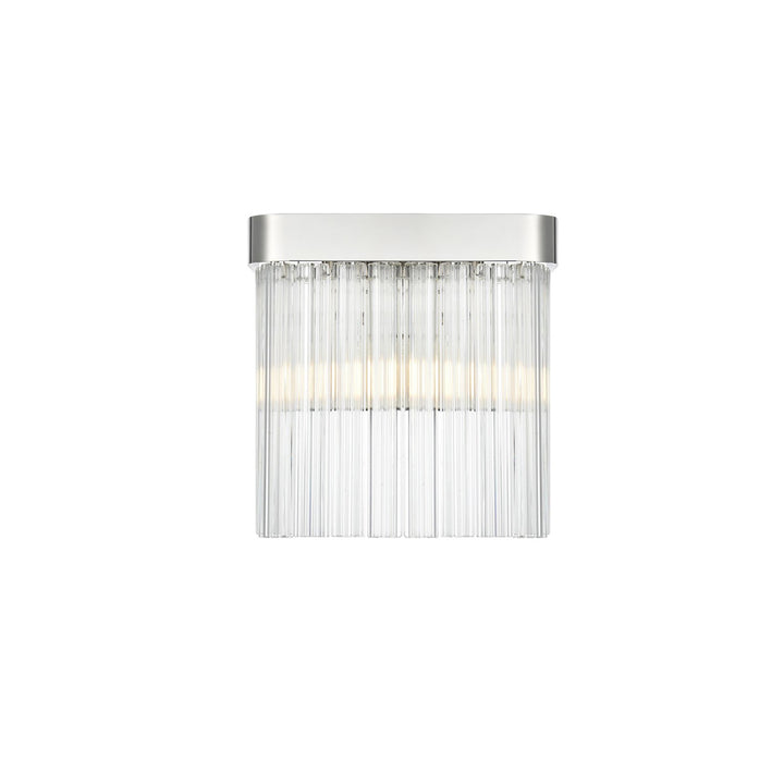 9 Inch Wall Sconce In Chrome - View 3 - Joshua Marshal