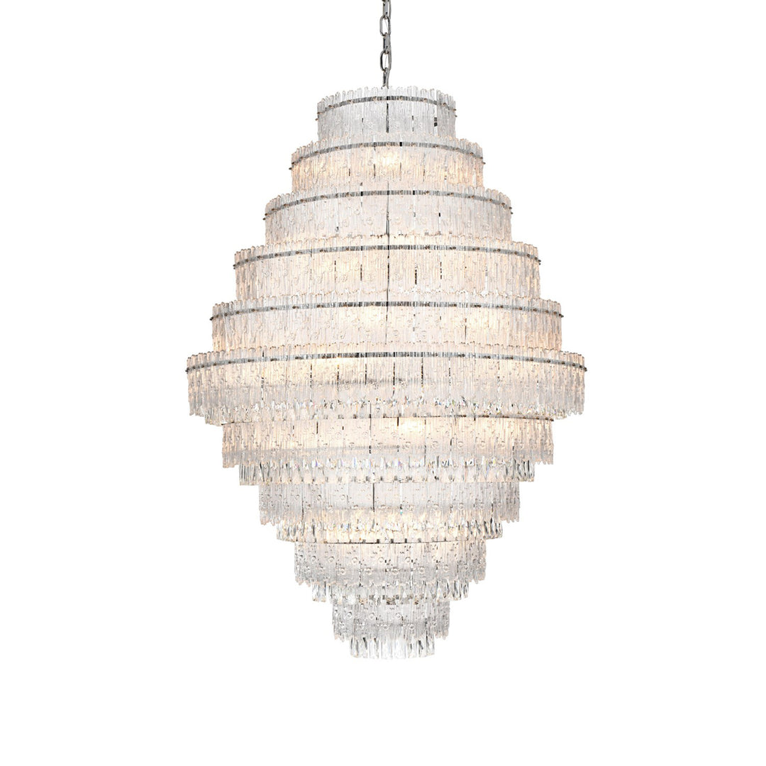 42 Inch Chandelier In Chrome