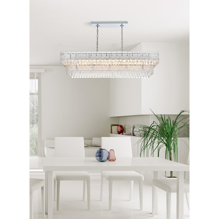 50 Inch Chandelier In Chrome - View 2 - Joshua Marshal