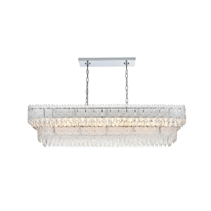 50 Inch Chandelier In Chrome - View 3 - Joshua Marshal