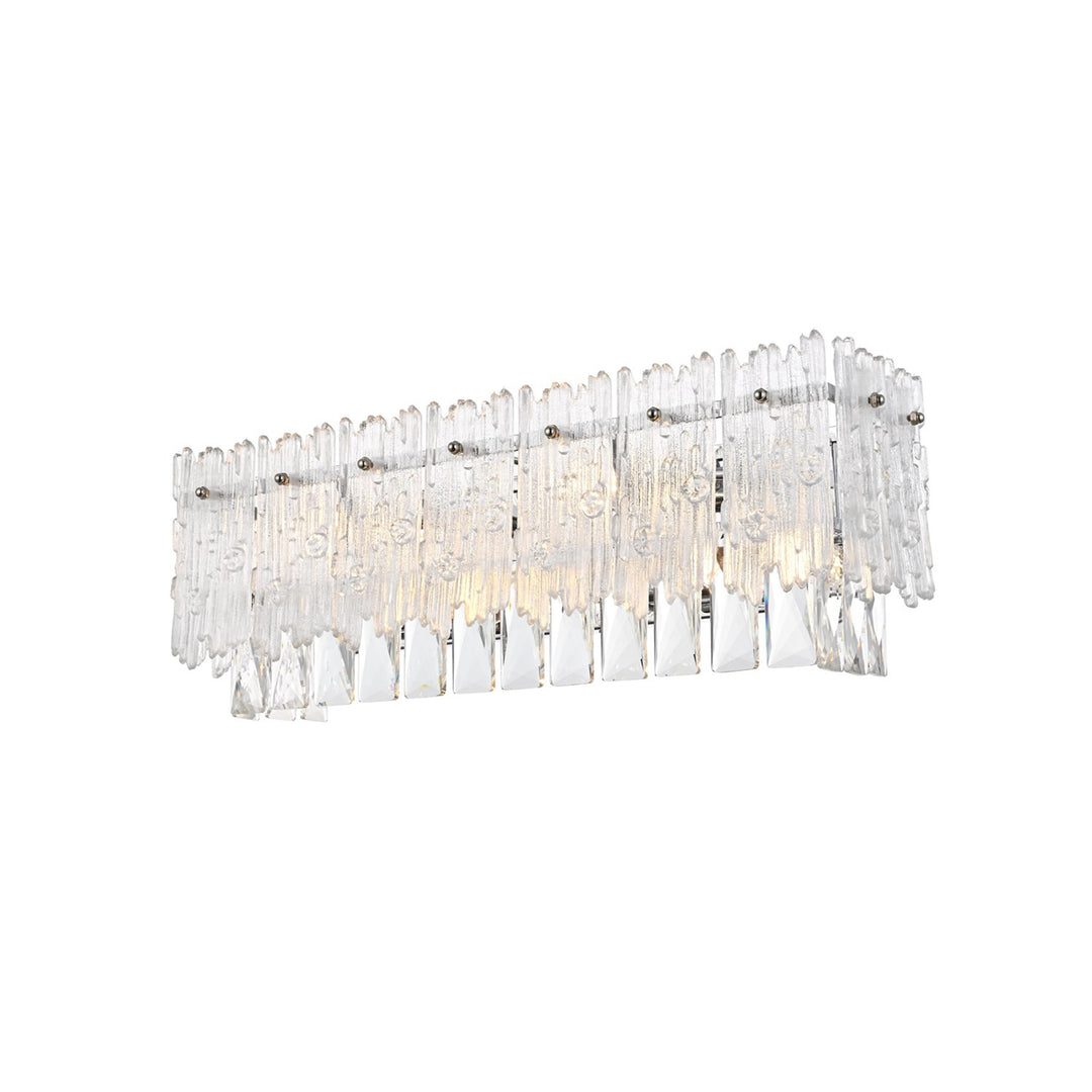 19 Inch Wall Sconce In Chrome - View 4 - Joshua Marshal