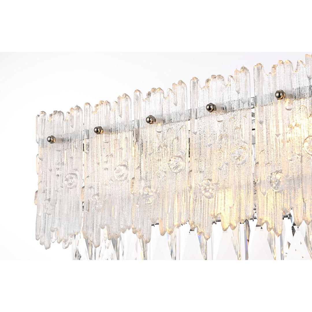 19 Inch Wall Sconce In Chrome - View 5 - Joshua Marshal