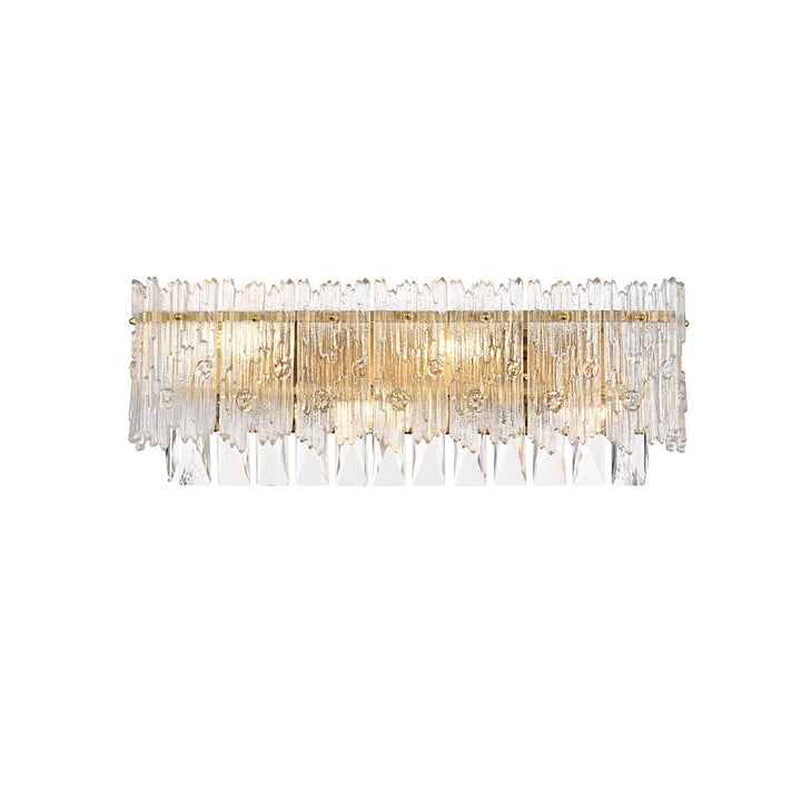19 Inch Wall Sconce In Satin Gold - View 3 - Joshua Marshal