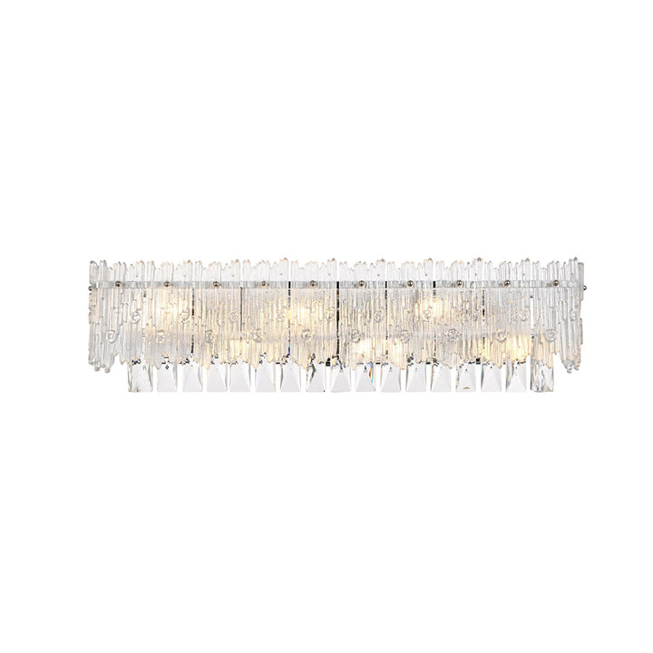27 Inch Wall Sconce In Chrome - View 3 - Joshua Marshal