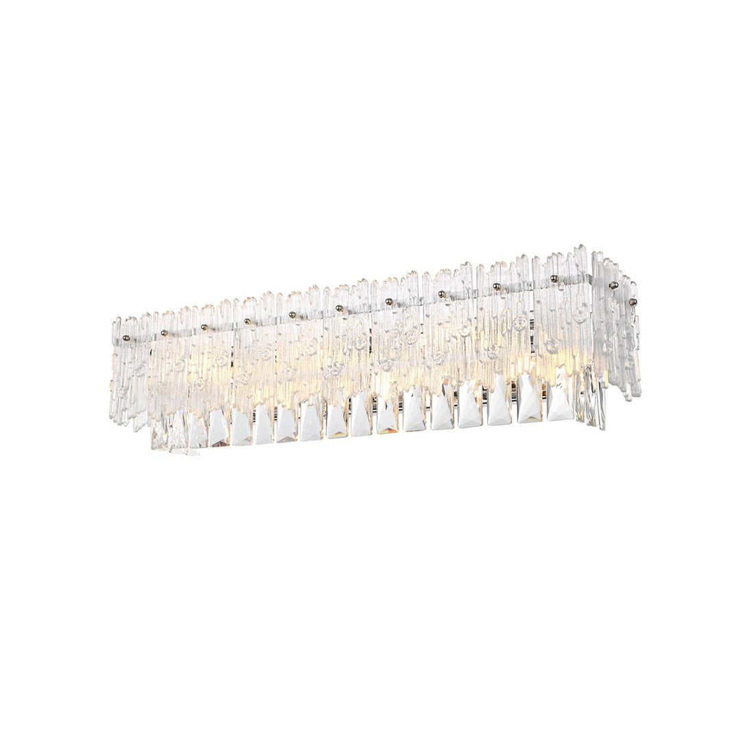27 Inch Wall Sconce In Chrome - View 4 - Joshua Marshal