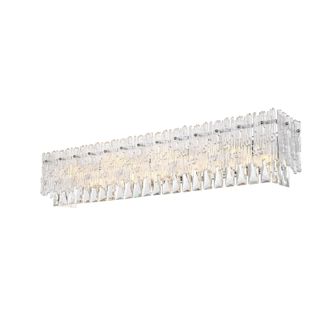 34.5 Inch Wall Sconce In Chrome - View 4 - Joshua Marshal