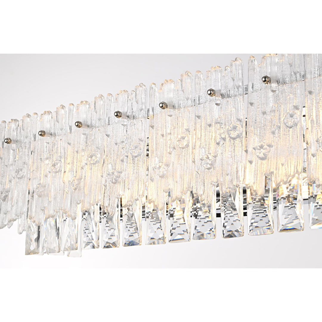 34.5 Inch Wall Sconce In Chrome - View 5 - Joshua Marshal