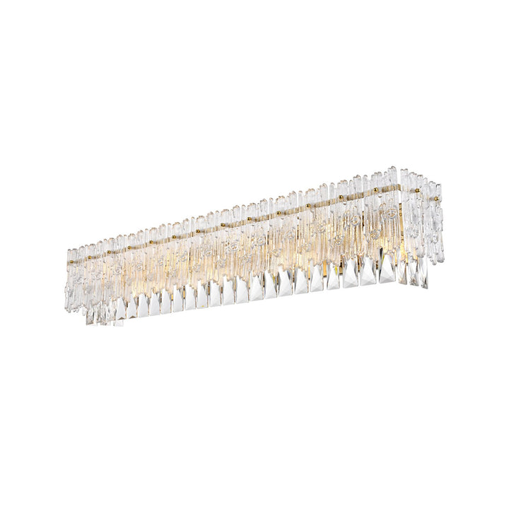 34.5 Inch Wall Sconce In Satin Gold - View 4 - Joshua Marshal