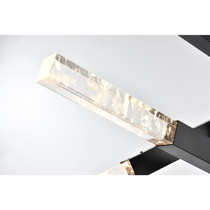 4-Bar Pendant In Black - View 4 - Joshua Marshal