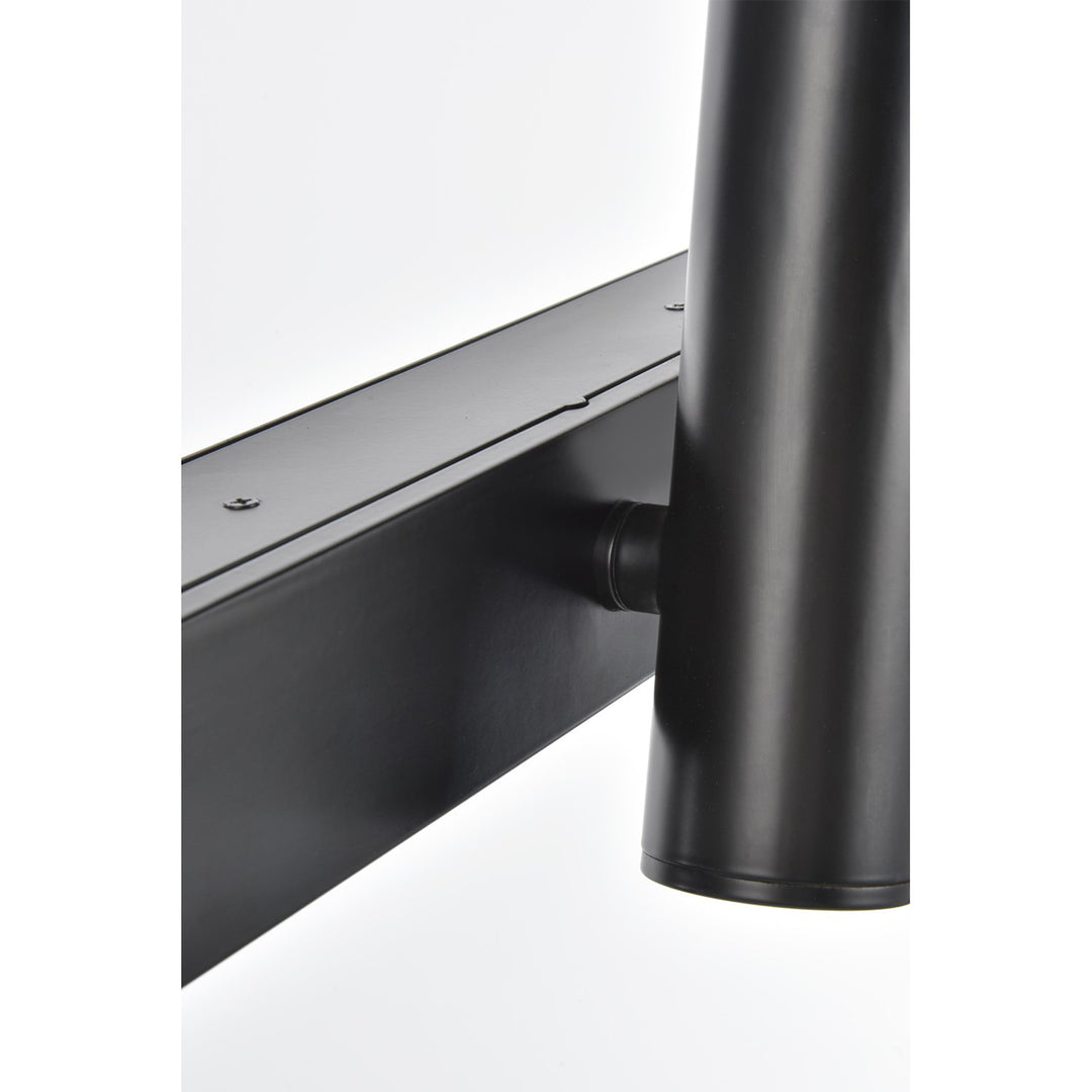 4-Bar Pendant In Black - View 5 - Joshua Marshal