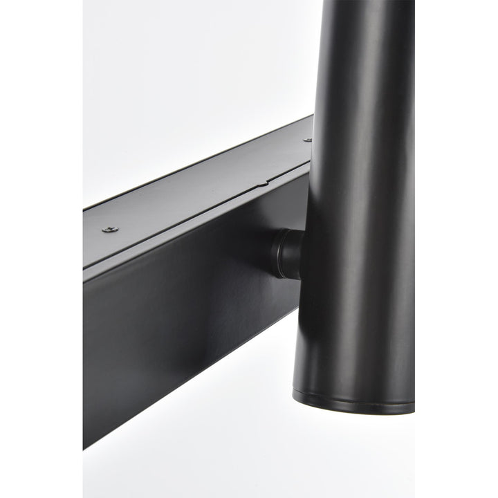 4-Bar Pendant In Black - View 5 - Joshua Marshal