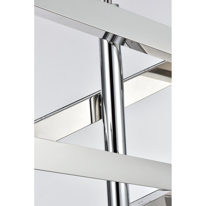 4-Bar Pendant In Chrome - View 5 - Joshua Marshal