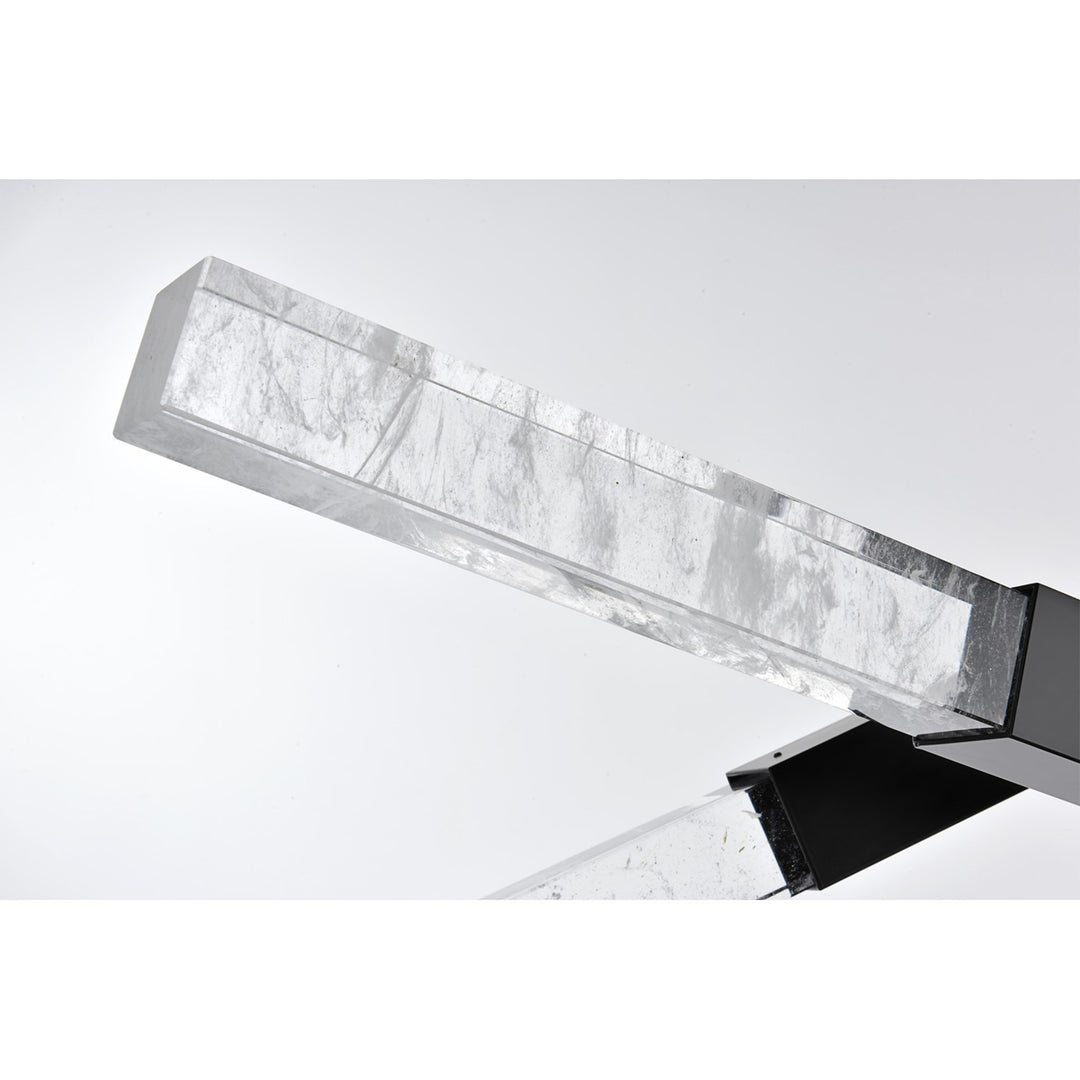 6-Bar Pendant In Black - View 4 - Joshua Marshal