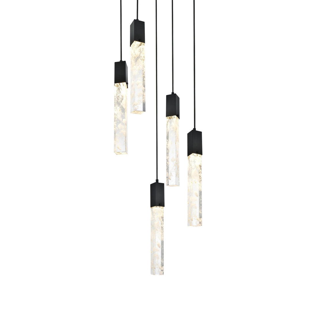 16 Inch Pendant In Black - View 4 - Joshua Marshal