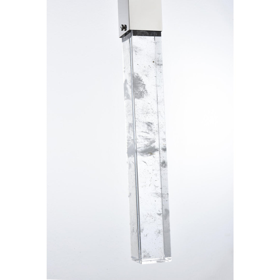 16 Inch Pendant In Chrome - View 5 - Joshua Marshal