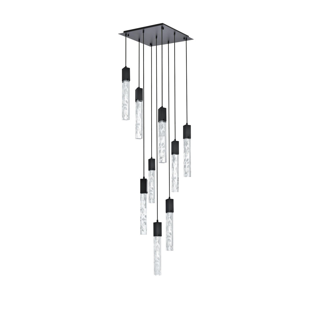 20 Inch Pendant In Black - View 4 - Joshua Marshal