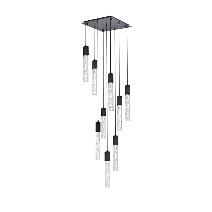 20 Inch Pendant In Black - View 4 - Joshua Marshal