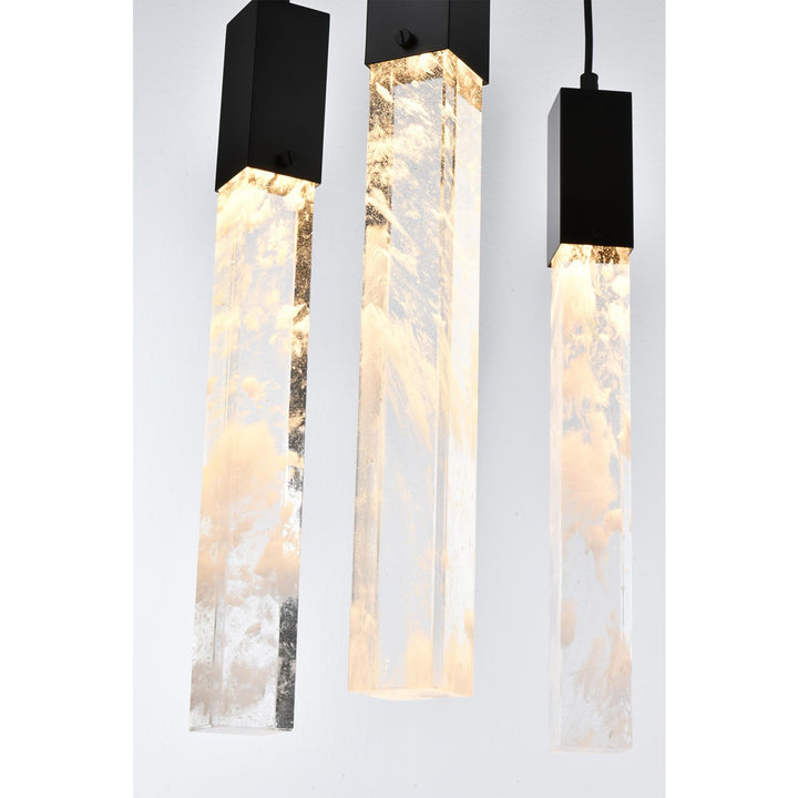 20 Inch Pendant In Black - View 5 - Joshua Marshal