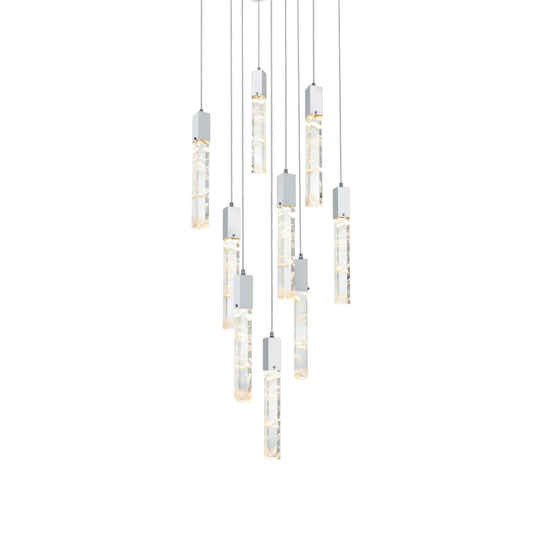 20 Inch Pendant In Chrome - View 4 - Joshua Marshal