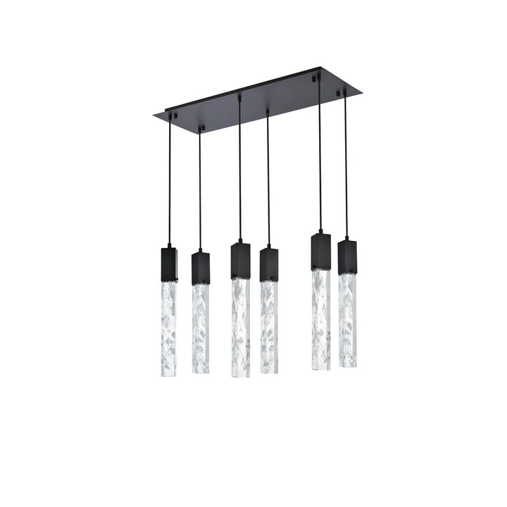 32 Inch Pendant In Black - View 3 - Joshua Marshal