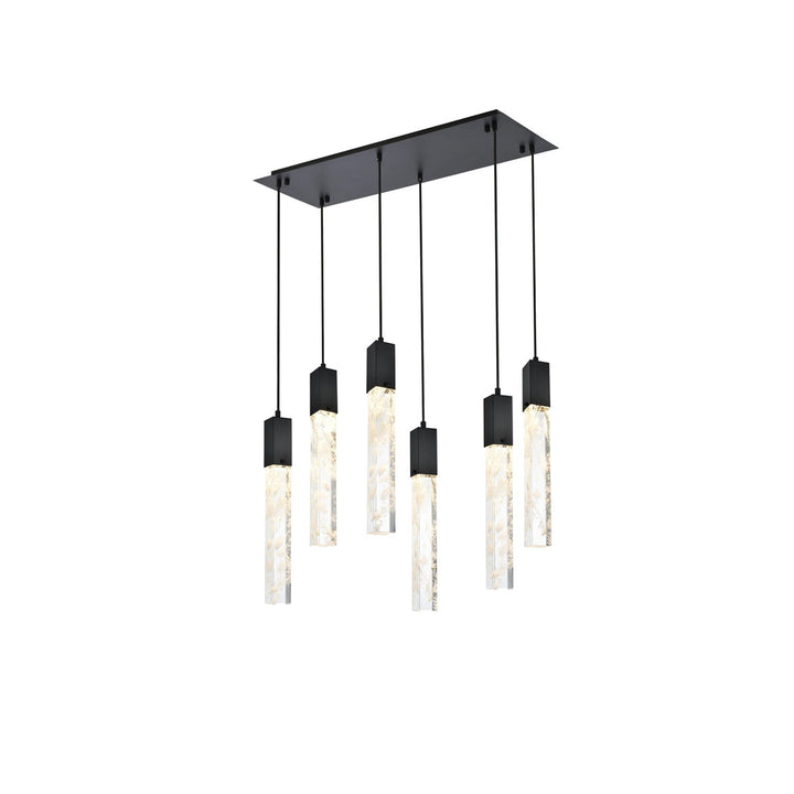 32 Inch Pendant In Black - View 4 - Joshua Marshal