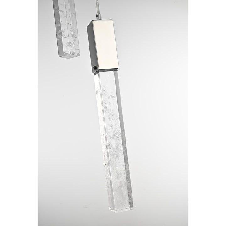 32 Inch Pendant In Chrome - View 5 - Joshua Marshal