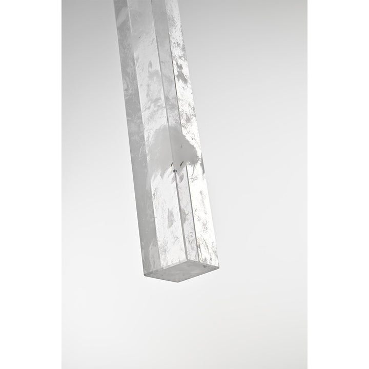 32 Inch Pendant In Satin Gold - View 5 - Joshua Marshal