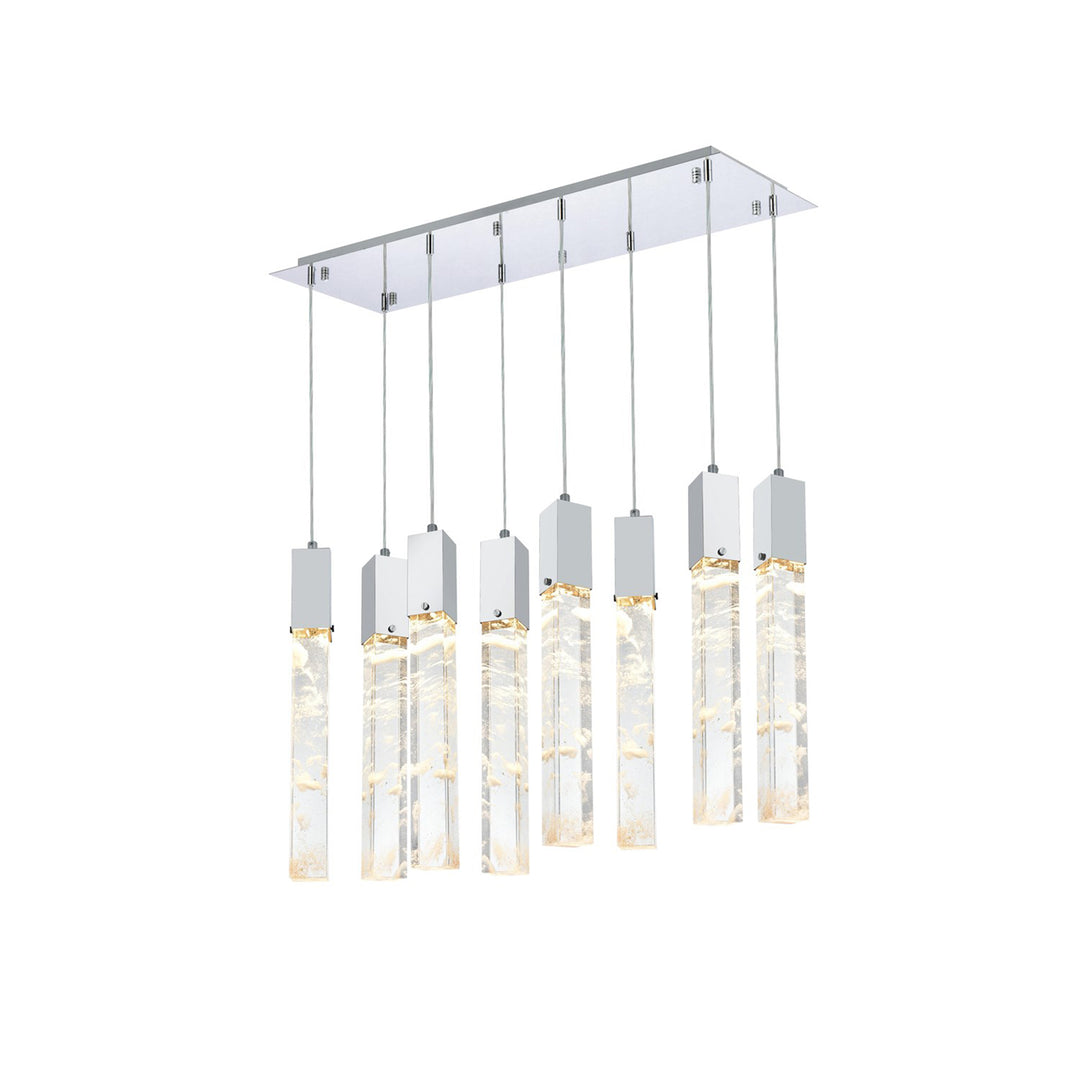 36 Inch Pendant In Chrome - View 3 - Joshua Marshal