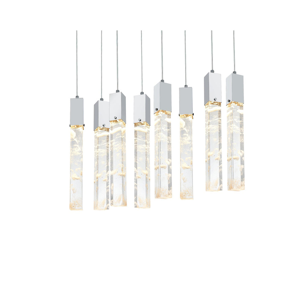 36 Inch Pendant In Chrome - View 4 - Joshua Marshal