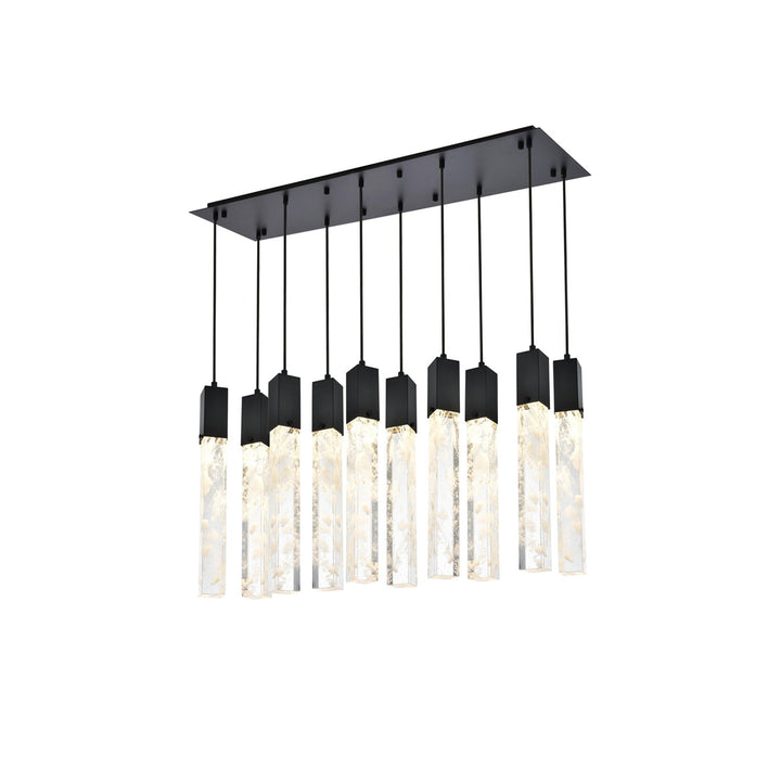 42 Inch Pendant In Black - View 3 - Joshua Marshal