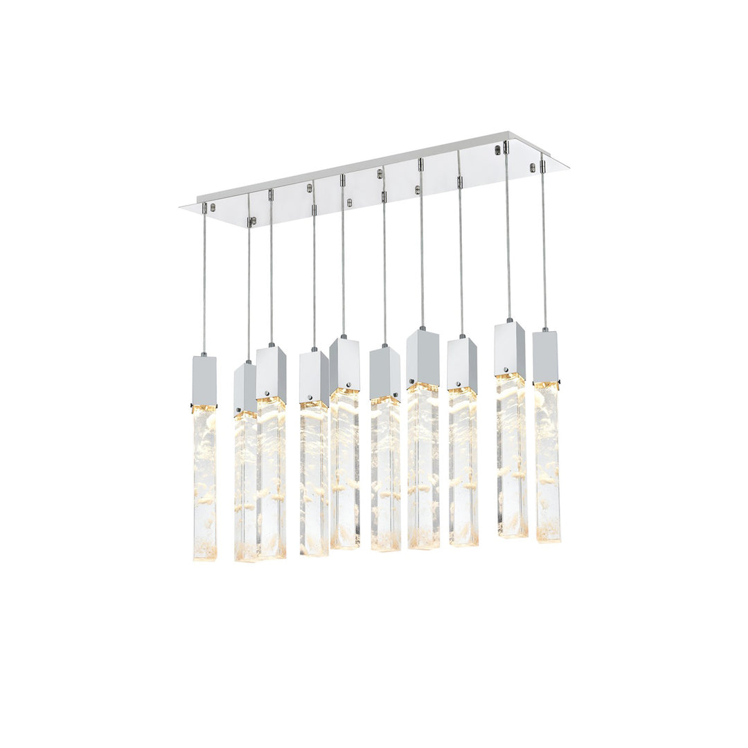 42 Inch Pendant In Chrome - View 3 - Joshua Marshal