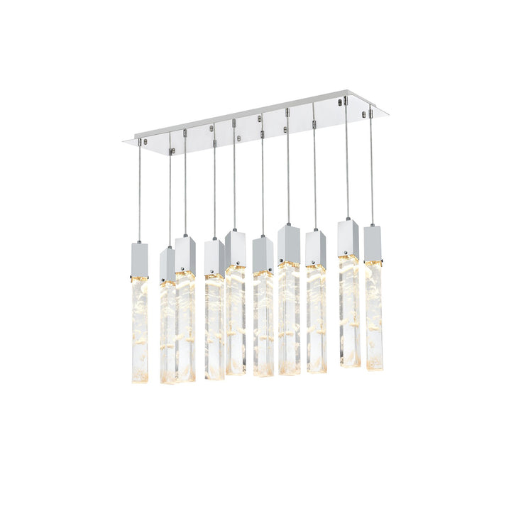 42 Inch Pendant In Chrome - View 3 - Joshua Marshal