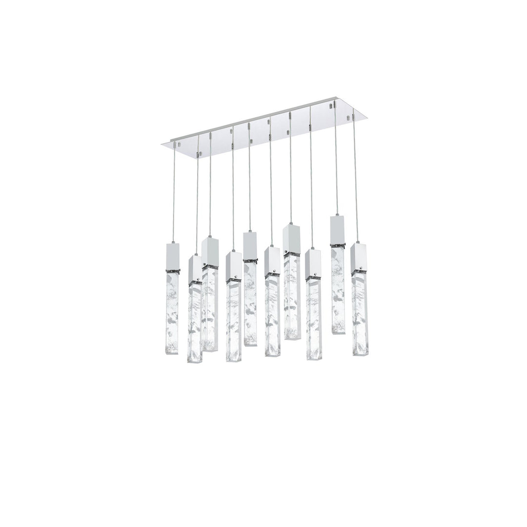 42 Inch Pendant In Chrome - View 4 - Joshua Marshal