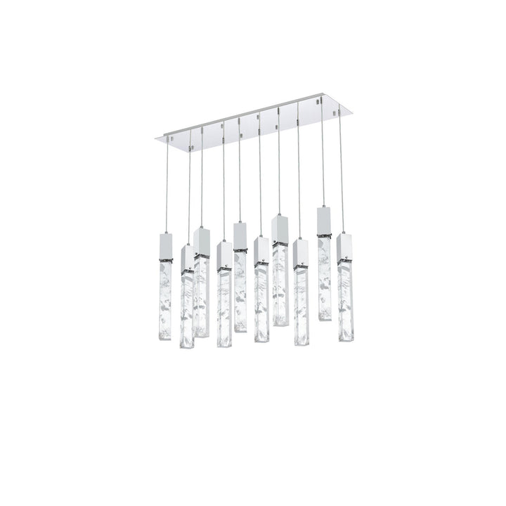 42 Inch Pendant In Chrome - View 4 - Joshua Marshal