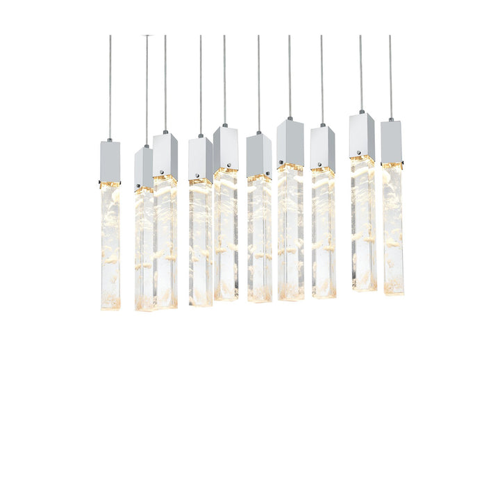 42 Inch Pendant In Chrome - View 5 - Joshua Marshal
